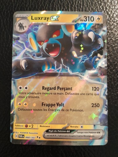 Carte pokémon luxray - carte, ex