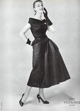 AD PUBLICITE MODE FASHION MANGUIN MAGGY ROUFF