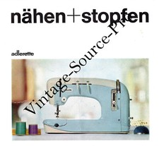 ancien prospectus publicitaire aiglerette publicitaire machine à coudre vinta...