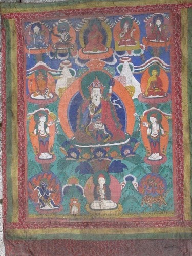 Grand thangka tibet - thangka, du