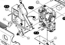 Nomenclature sur  CD pour projecteur  ELMO ST 600 en ANGLAIS / PARTS LIST  