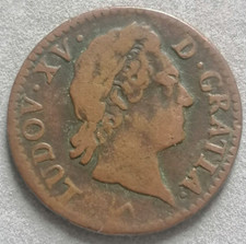 1/2 Sol Louis XV 1770 W (Lille)