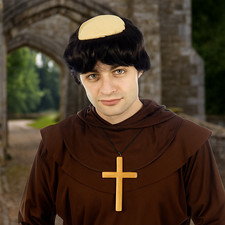 Moine Frère Tuck Chauve Tête