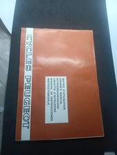 NOTICE D'UTILISATION Mobylette PEUGEOT MOBYLETTE 101 102 103 105 Tse Tsm