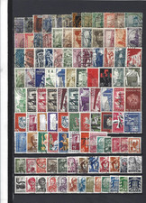 SARRE - LOT DE 105 TIMBRES