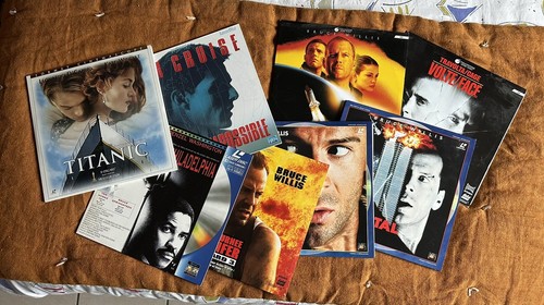 Lot laserdiscs - 8,