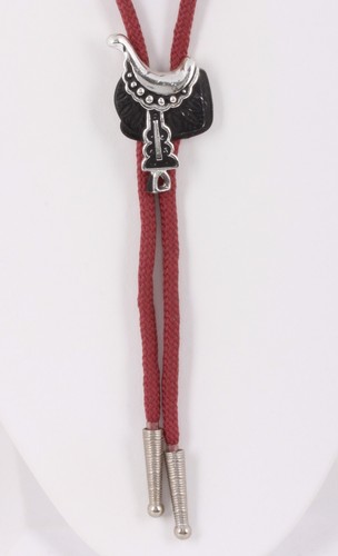 Fashion saddle pendant red - fashion,