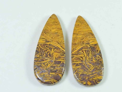 Paire assortie cabochon - , poire