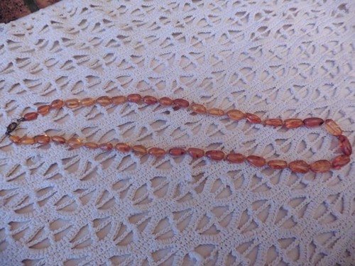 Ancien collier ambre la - "ambre, de