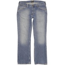 Lee Roscoe  Homme Bleu Straight Regular  Jeans W34 L32 (106629)