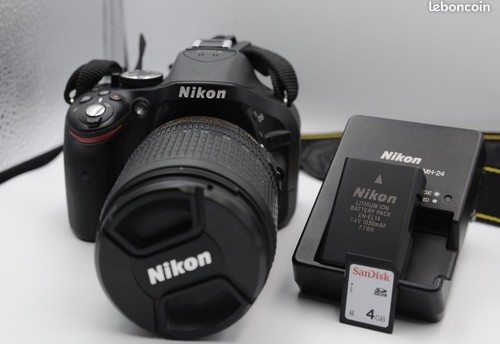 Nikon d5200 objectif - nikon, vr