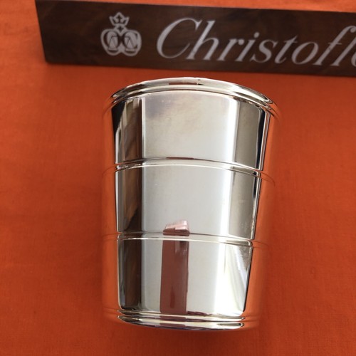 Christofle timbale gobelet - christofle,