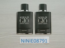 LOT 2 Carte Parfumée AQUA DI GIO Card Fragrance carte publicitaire parfum