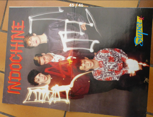 Indochine poster - indochine,