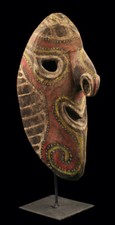 Masque kwoma , washkuk hills, kwoma spirit mask, papua new guinea