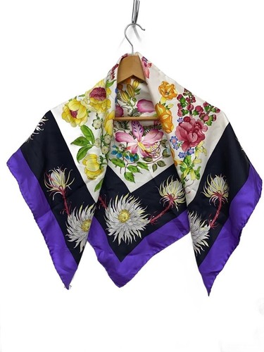 Foulard gucci soie floral - foulard,