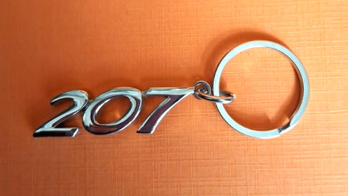 Rare porte clé peugeot - clé, 207