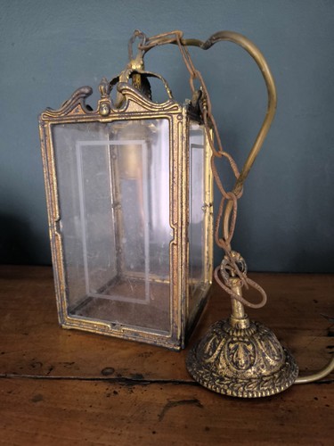Ancien lustre métal - ancien,