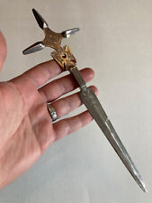 Coupe Papier Ancien en Argent ethnique (bas titre) Touareg du Sahara.