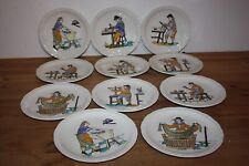 Lot de 11 Assiettes Porcelaine