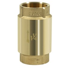 Npt brass check valve - 1/4",