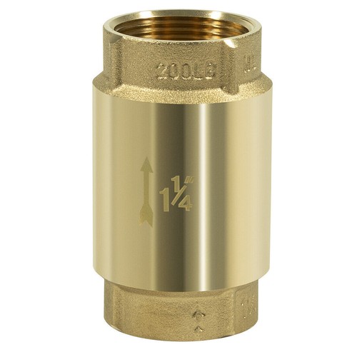 Npt brass check - 1/4",