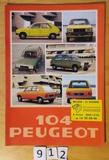 PEUGEOT 104 SL, GL6, GL