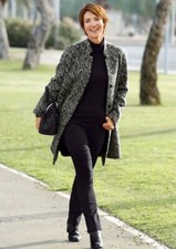 Manteau laine pour femme - laine,