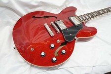 [EPIPHONE] ES-335 DOT 2010 corps en érable d'occasion manche en acajou touche...