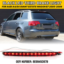 3 éme Feux Arriere Feu Stop Supplémentaire LED Noir Pour Audi A4 Avant 2005-2008