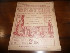 REVUE LES TRAVAUX DE L'AMATEUR