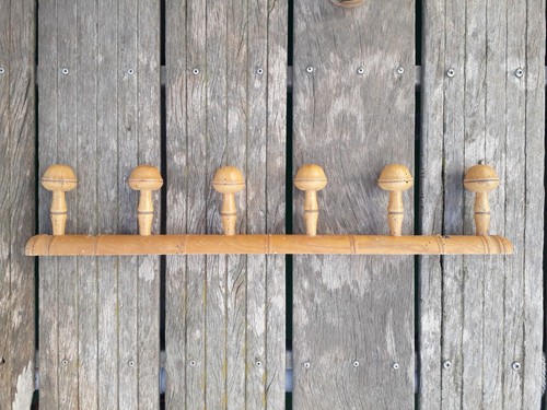 Ancien porte manteau - ancien, bois