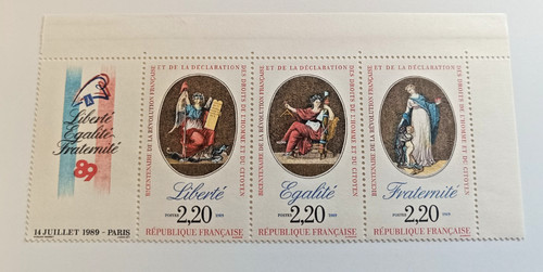 Timbres france 1981 triptyque - france,