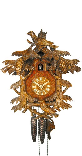 Pendule coucou oiseaux - pendule,