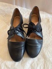 ROBERT CLERGERIE escarpins noirs en cuir pointure 5 ou 38