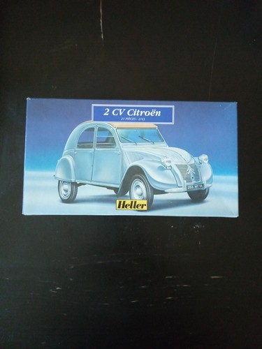 Maquette heller 80175 2cv - 1:43,