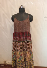 Soie Robe, Été Boho Robes