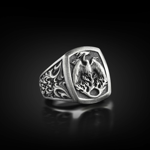 Bague chevalière homme