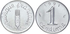 1 centime Epi - 1991 BU frappe