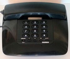 Ancien Téléphone Dialatron noir - GEEMARC SA 1994