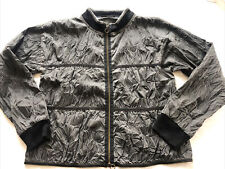 Magnifique Veste Légère COP COPINE  Taille XL 44 Gris Anthracite et Noir Froiss