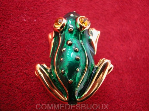 Broche grenouille 3 - "grenouille",
