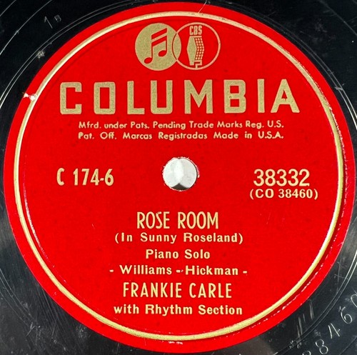 Frankie carle rose - frankie,