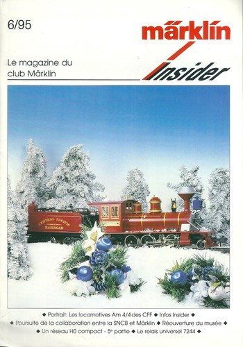 Märklin insider 6 1995 - märklin, #