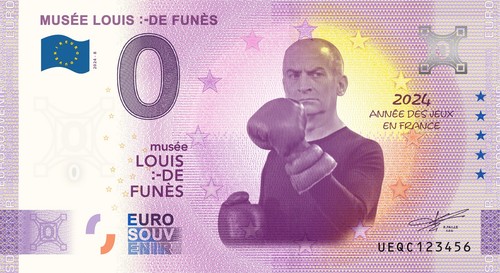 Billet souvenir 2024 - 2024, france