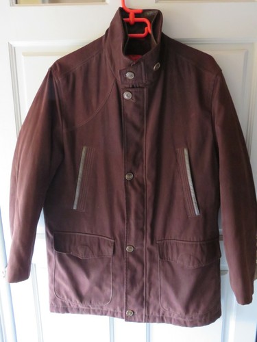 Veste longue tissu peau - tissu,