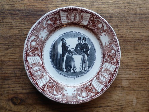 Assiette parlante jules - assiette,