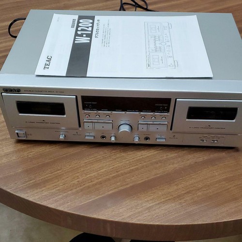 Teac 1200 double - w-1200, de