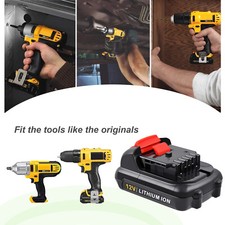 2Pack Pour Dewalt 12V DCB121