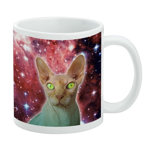 Sphynx space cat - sphynx, mug